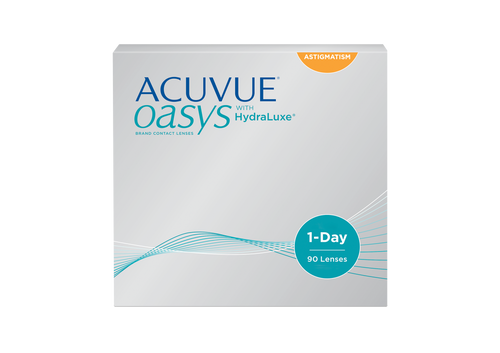1 Day Acuvue Oasys Hydraluxe for Astigmatism - 90 pack