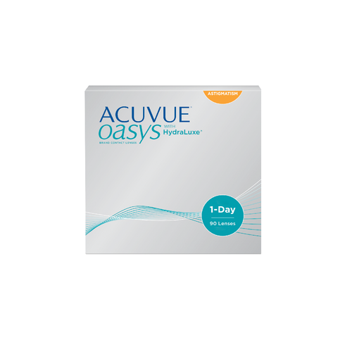 1 Day Acuvue Oasys Hydraluxe for Astigmatism - 90 pack